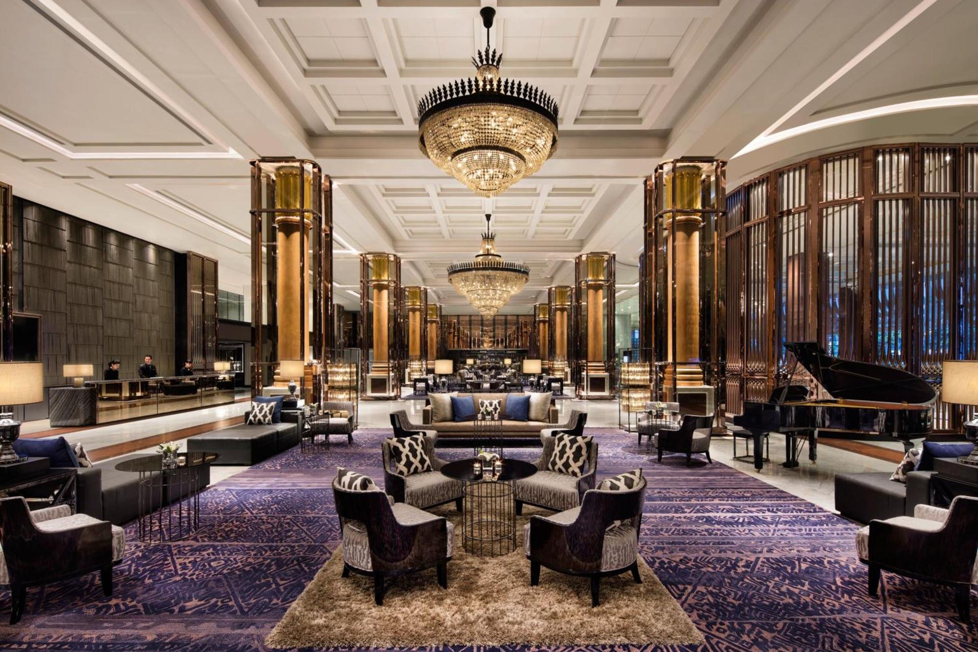 Bangkok Marriott Marquis Queens Park Eksteriør bilde The lobby of the hotel